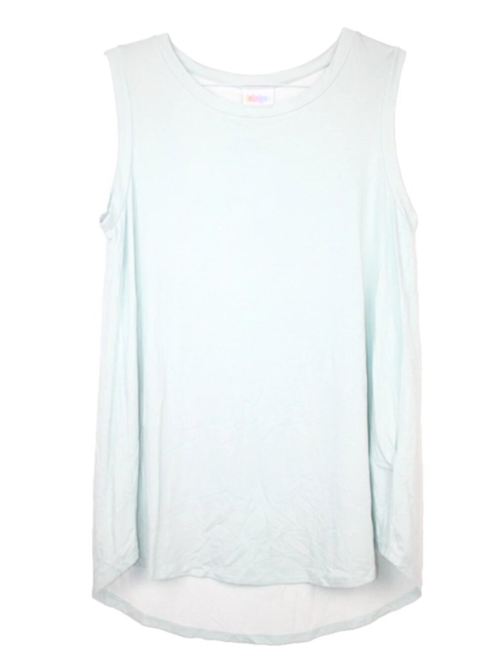 LuLaRoe COCOA Women's Tank Top Sleeveless Shirt NWT Size Small Light Blue Solid